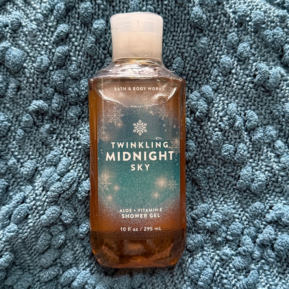 Bath and Body Works Twinkling Midnight Sky Shower Gel